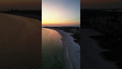 🏝️Summer in Paradise 🌴🌅 #sunset #siestakeybeach ##superdrone