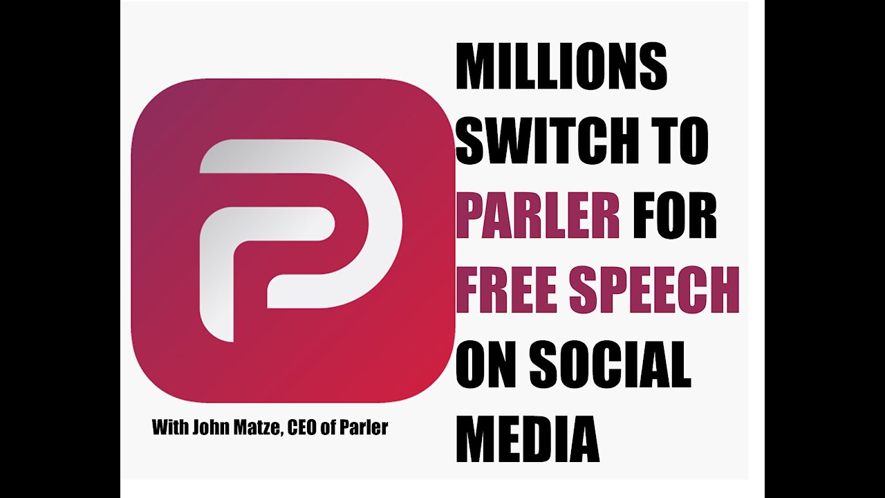 Big tech shuts Parler down, free speech, private business, Apple, Google, censorship, Trump, Bezos