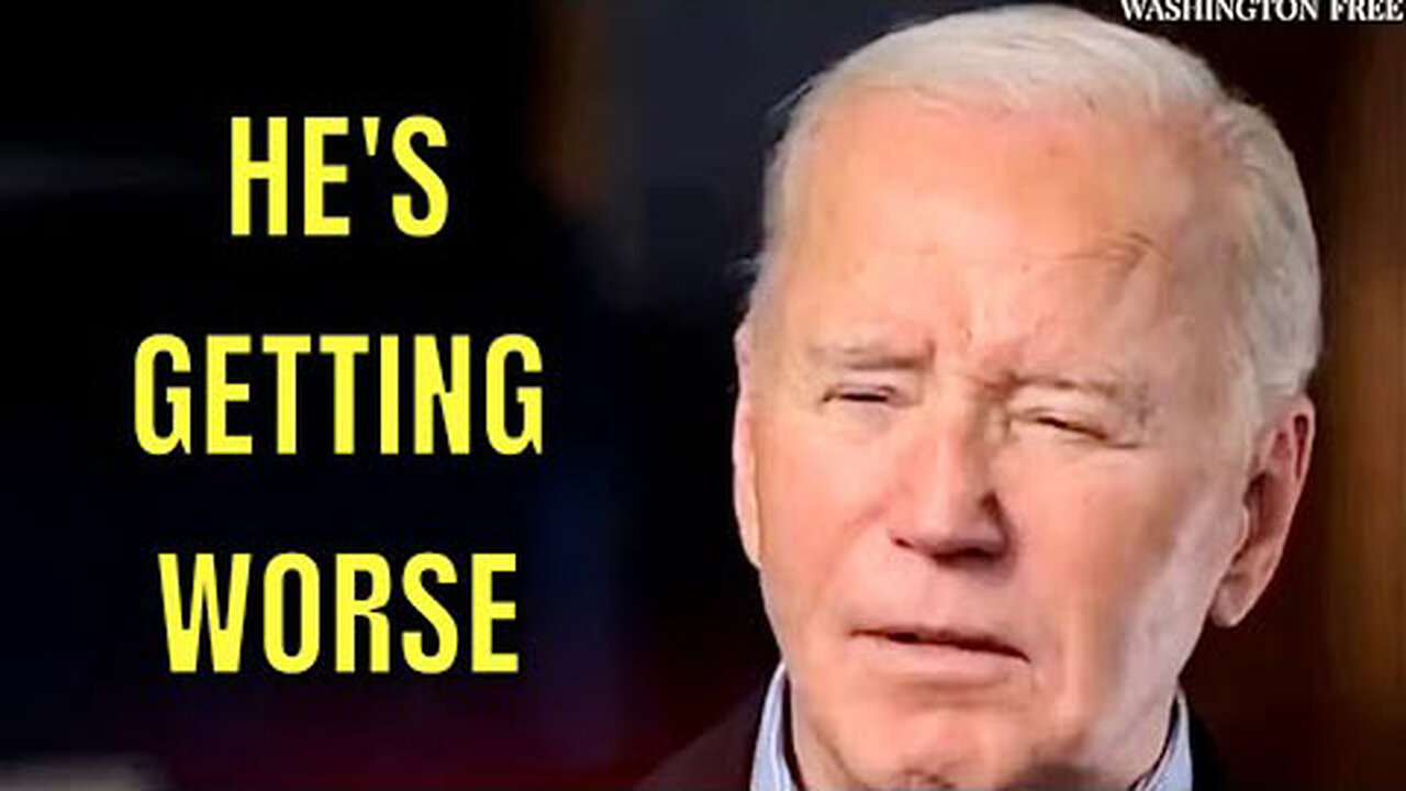 WOW! JOE BIDEN GOT EVEN WORSE THIS PAST WEEK…