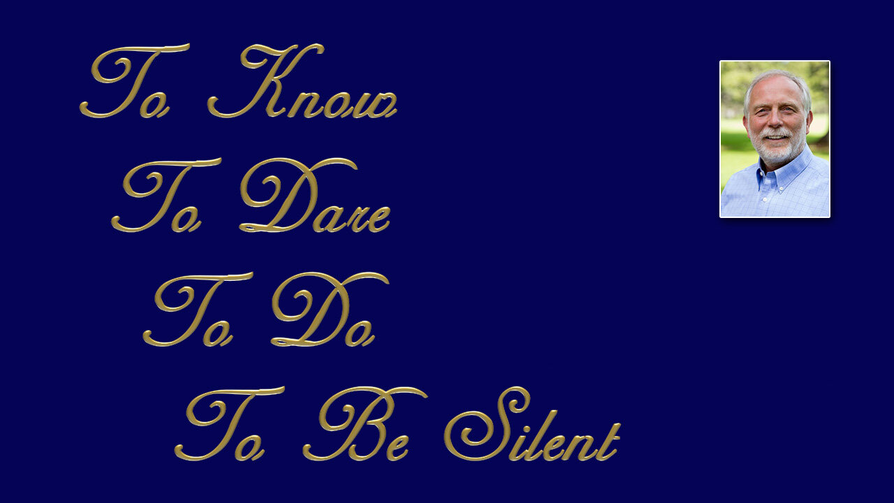 To Know, To Dare, To Do and To Be Silent - Clearing Subconscious Patterns with Ho'oponopono