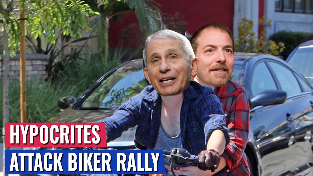 FAUCI ATTACKS BIKER RALLY - SAYS NOTHING ABOUT OBAMA MASKLESS BIRTHDAY