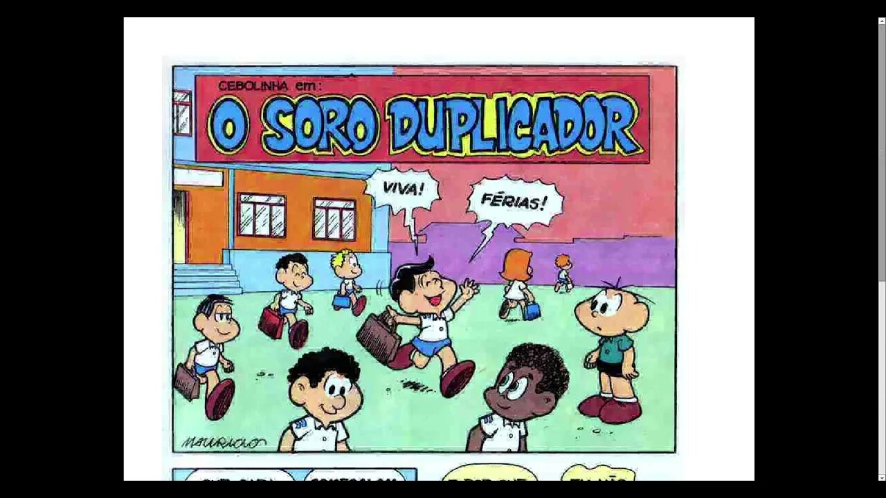 Cebolinha Em O Soro Duplicador [Pause o Vídeo Caso Não Consiga Ler]