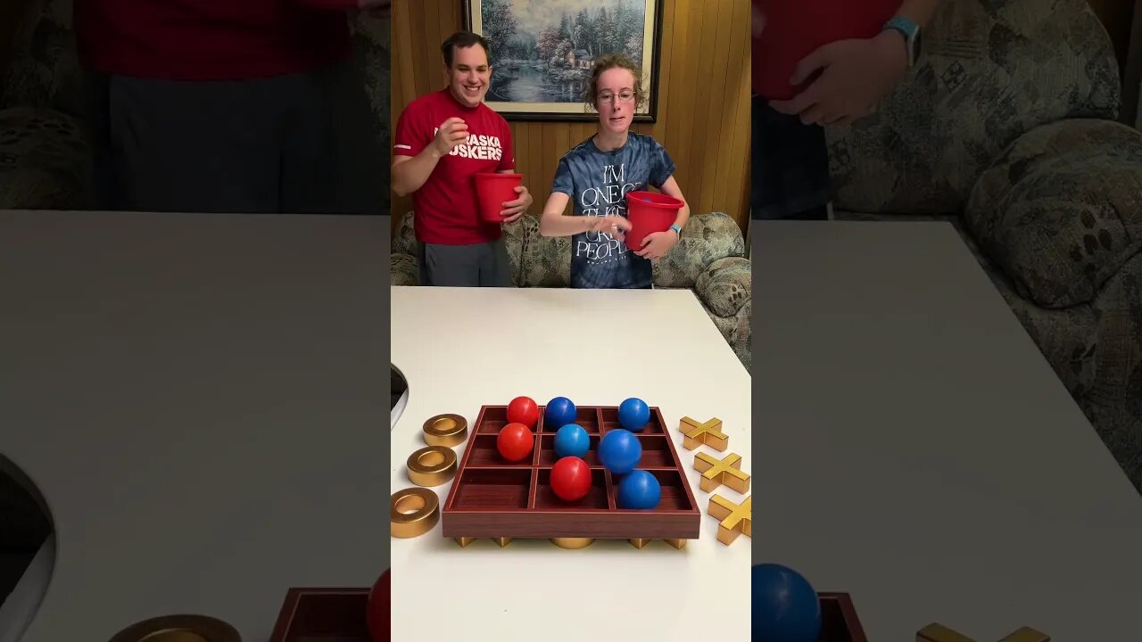 Iām Way Behind š Ball Toss Tic Tac Toe