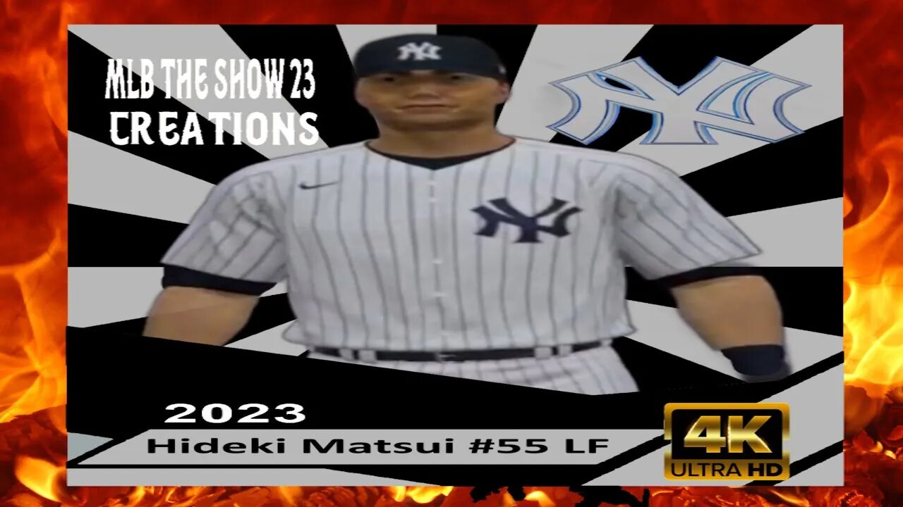 How To Create Hideki Matsui MLB The Show 23