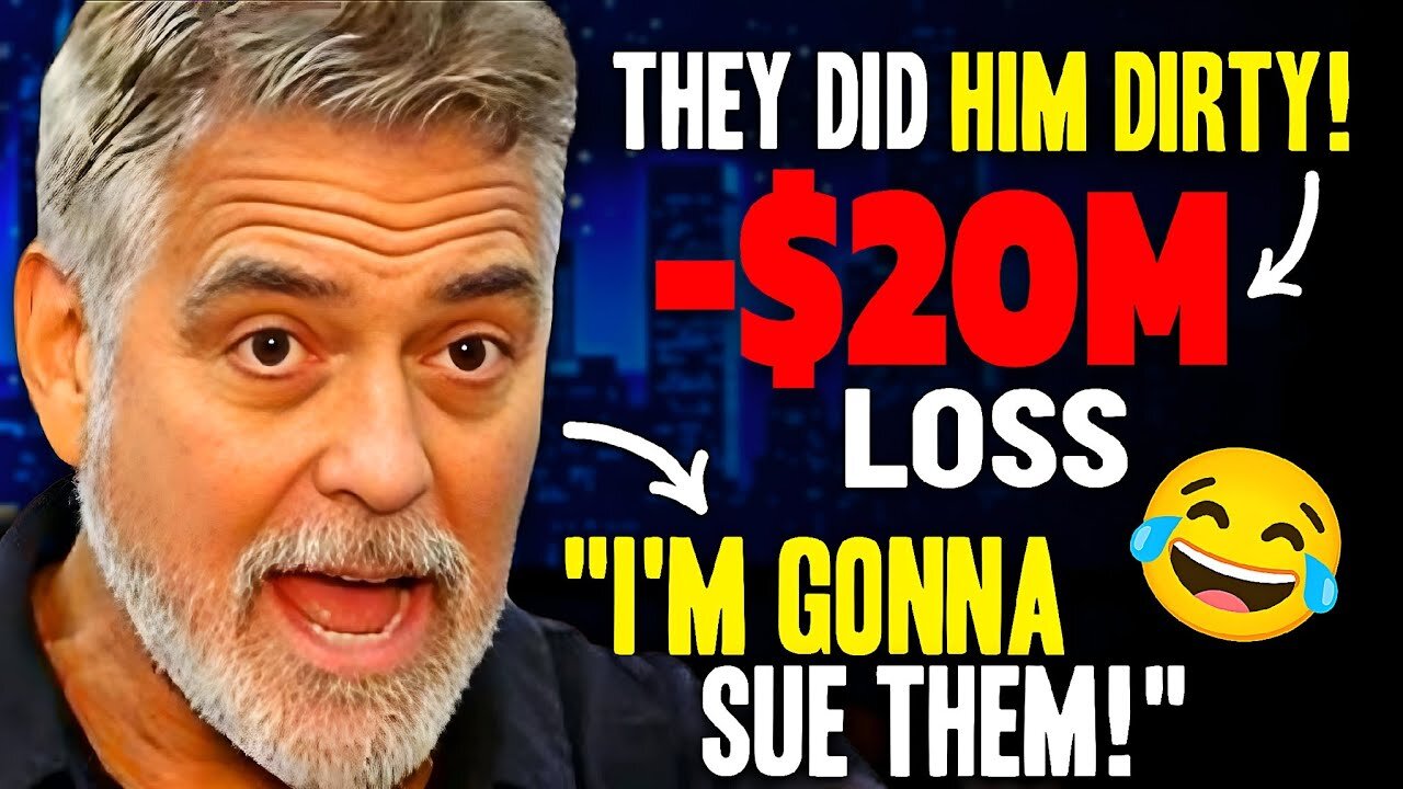 George Clooney's Furious Meltdown Over Losing Millions! Is His Career Over-