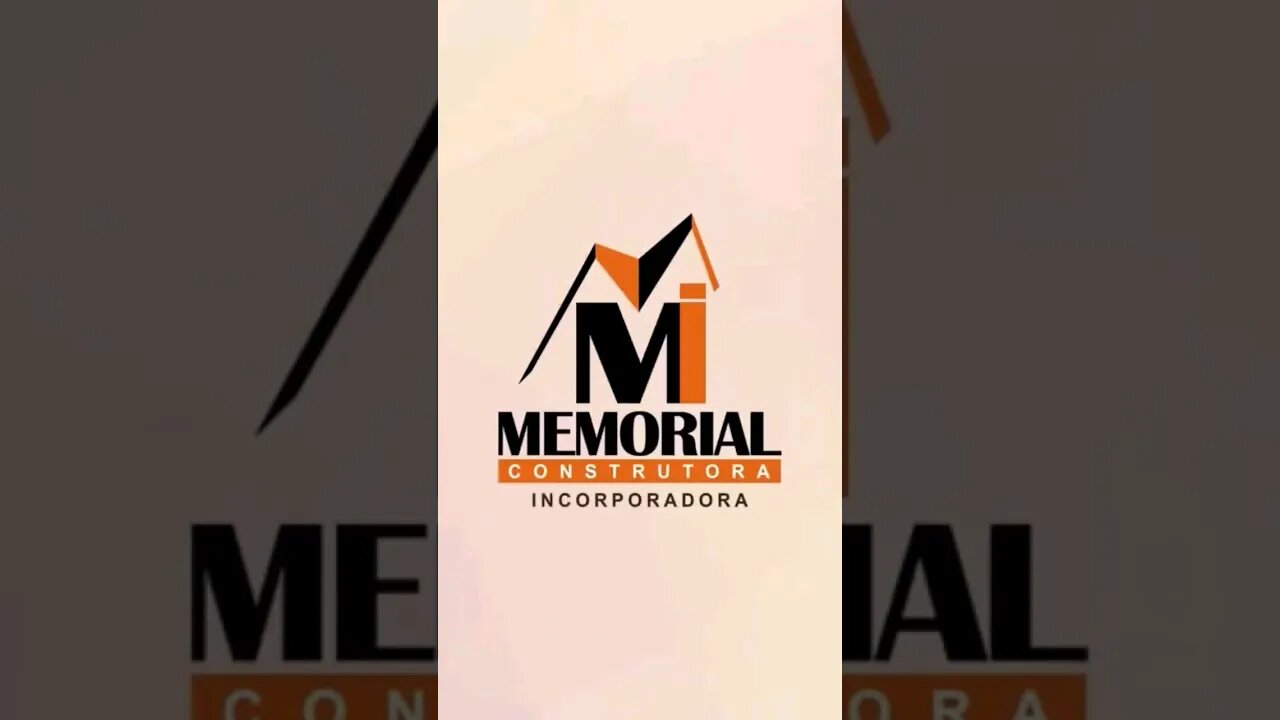 Logo animado para Memorial Construtora