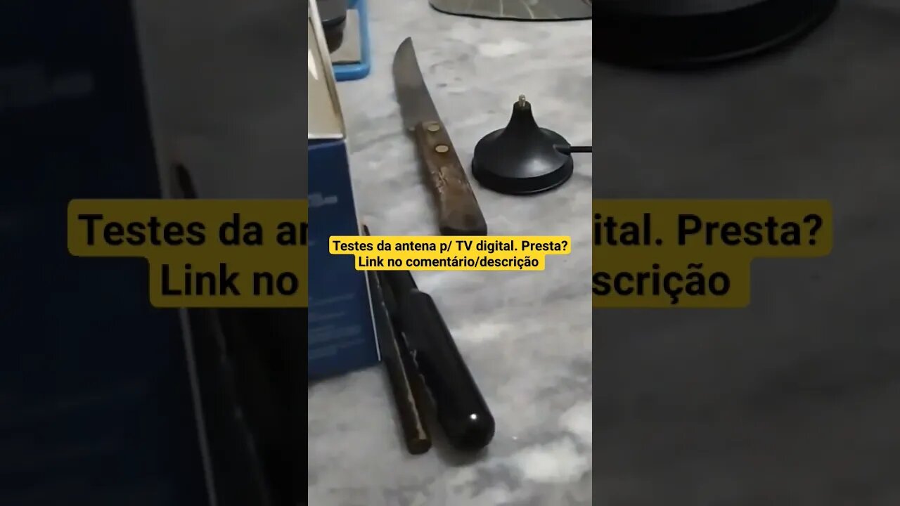 Presta? Antena p/ TV digital exbom