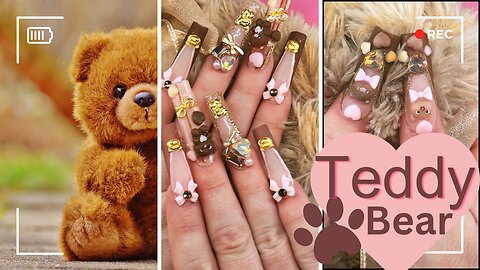 Teddy 🧸BEAR NAILS