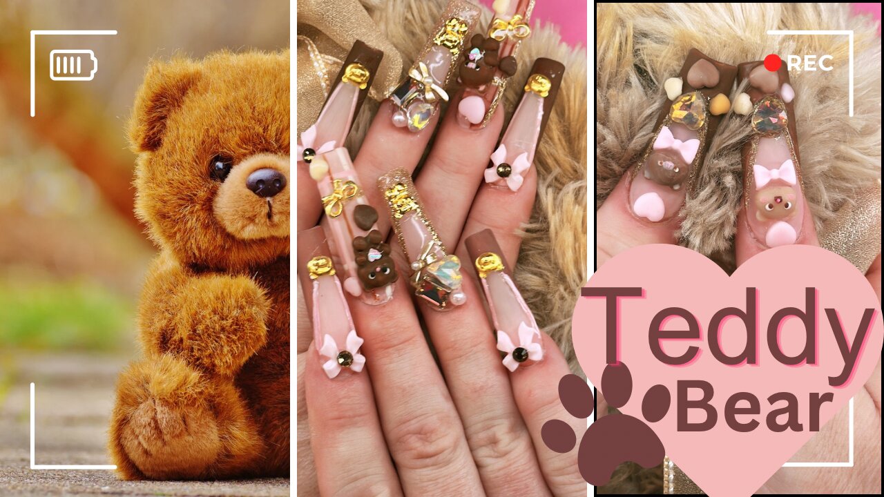 Teddy 🧸BEAR NAILS