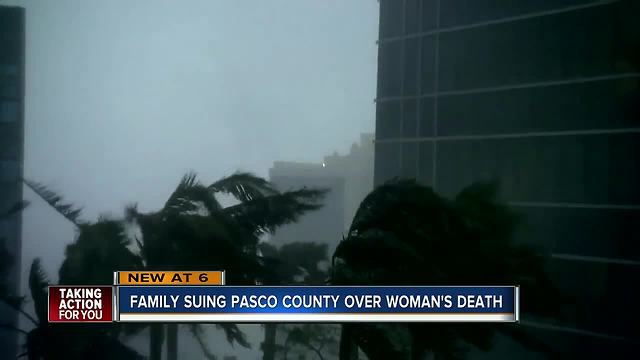 Family suing Pasco County over woman's death