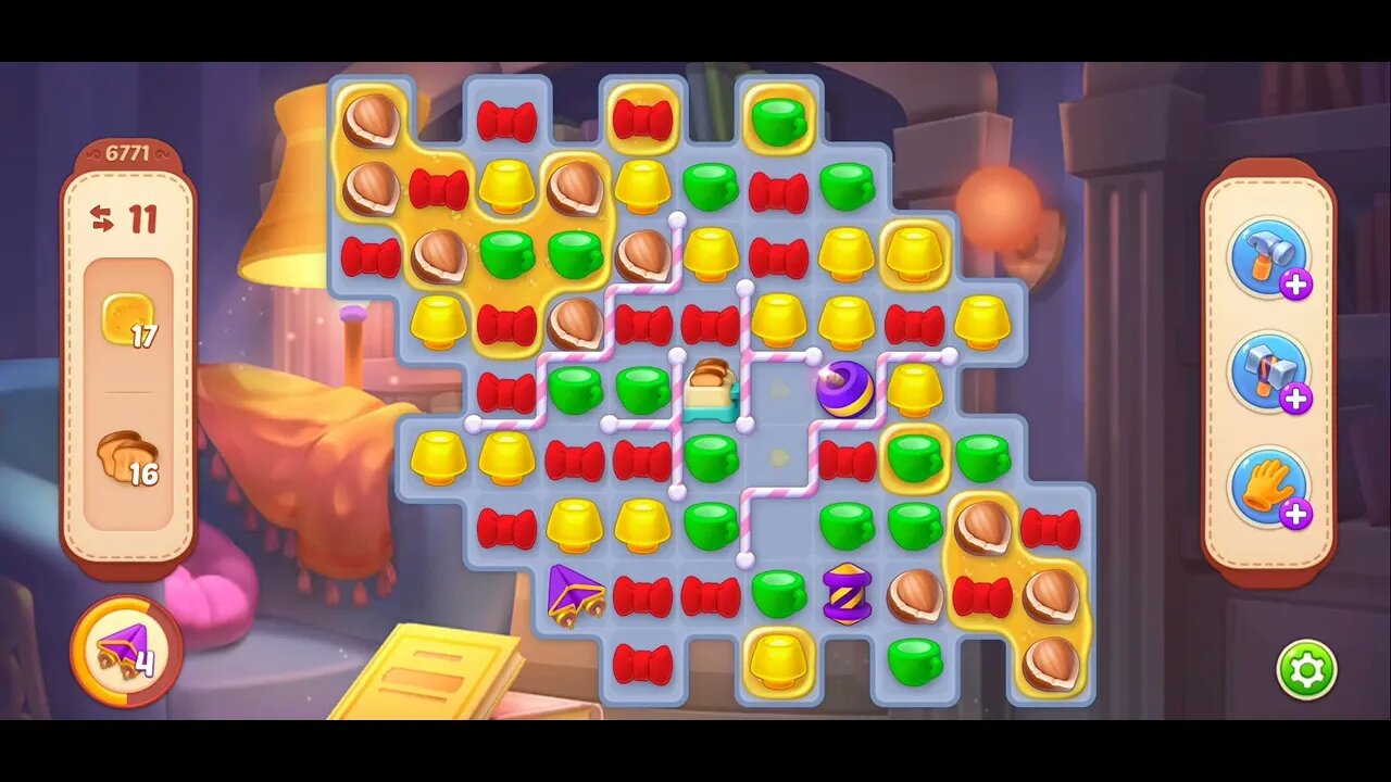 Playrix Homescapes Gameplay Walkthrough Level 6771