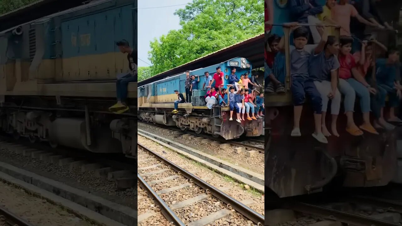 A train in Vietnam 🇻🇳 #Shorts