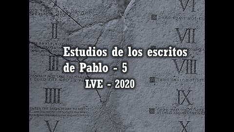 Estudios de los escritos de Pablo 5 - Romanos 3