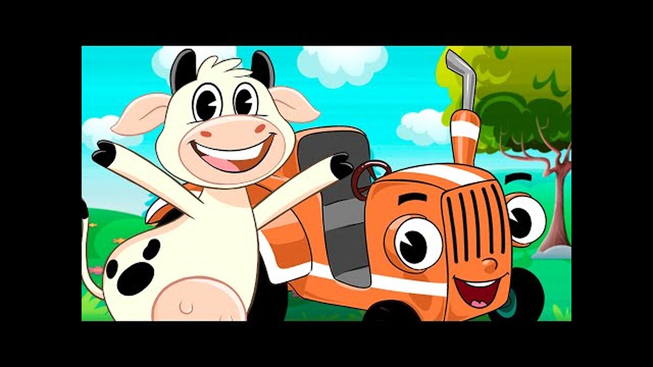 La Vaca Lola y Las Ruedas del Tractor | Canciones infantiles | La Vaca Lola