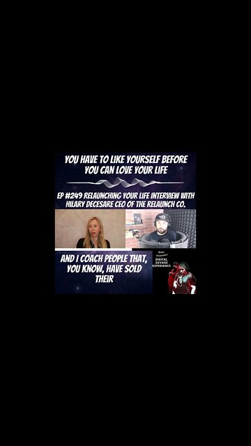 You Have To Like Yourself Before You Can Love Your Life - Clip From Interview With Hilary DeCesare