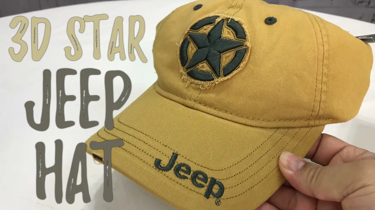 Jeep 3D Star Baseball Cap Review