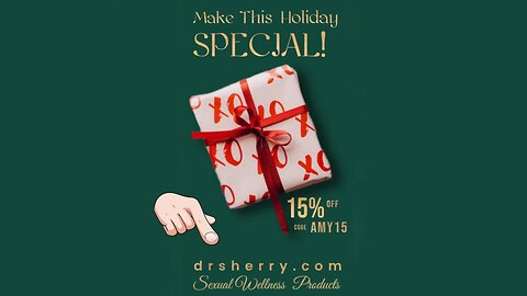 Save 15% code AMY15 drsherry.com