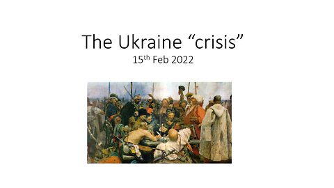 Ukraine - distraction or WW3?