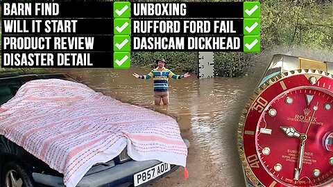 Geoff's Algorithm Busting Special - Barn Find, Rufford Ford Fails, Disaster Detail, Unboxing & More!