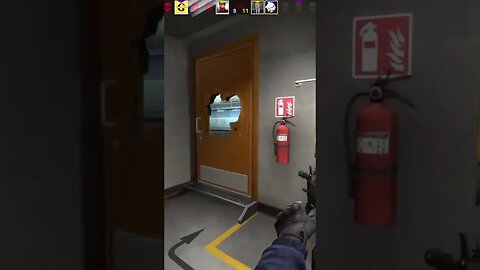 Door headshot 😂