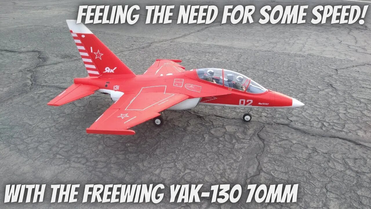 Feeling the Need For Some Speed with the Freewing Yak-130!