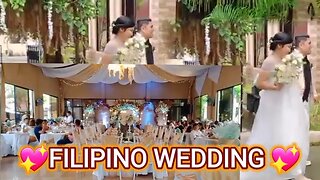 FILIPINO WEDDING at TESSLA BEACH RESORT * HINDANG LEYTE PHILIPPINES