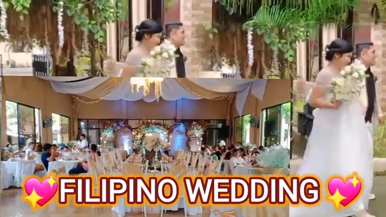 FILIPINO WEDDING at TESSLA BEACH RESORT * HINDANG LEYTE PHILIPPINES