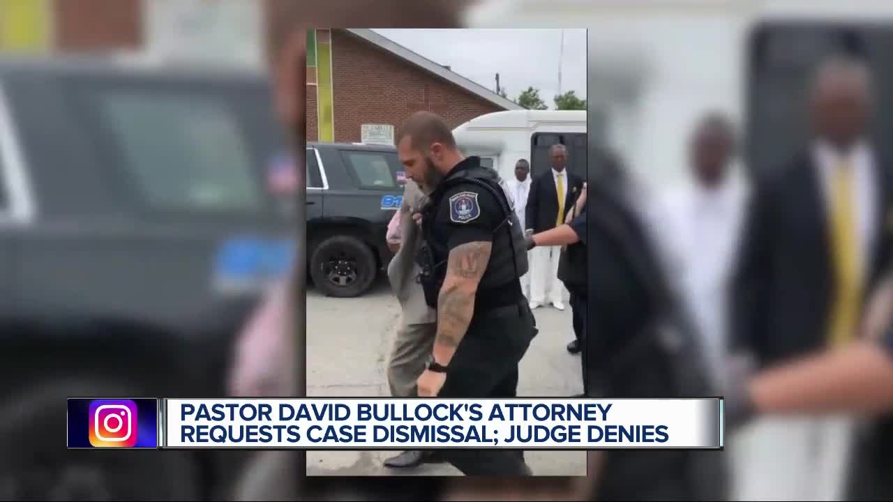 Pastor David Bullock's attorney requests case dismissal; judge denies