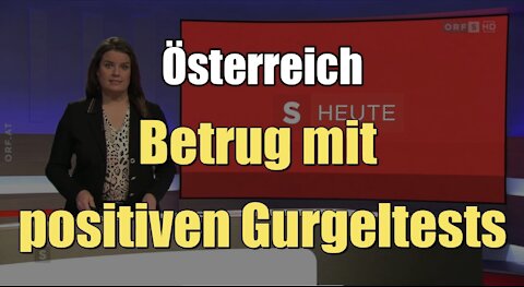 Österreich: Betrug mit positiven Gurgeltests (ORF I Salzburg heute I 01.12.2021)