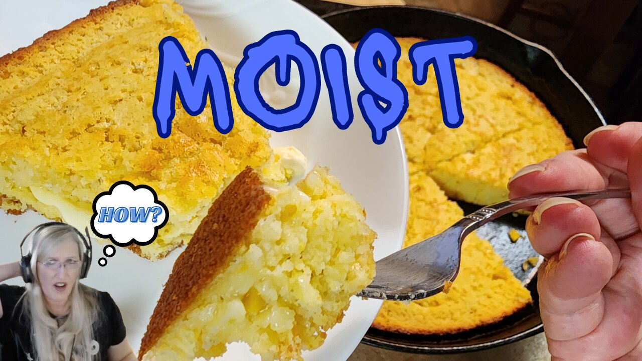 Moist Southern Cornbread