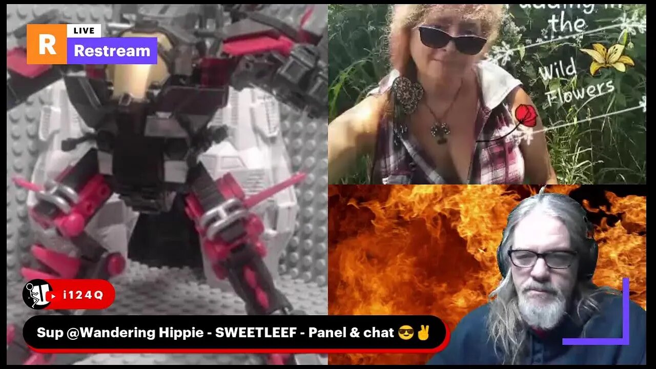 Wazzup Hippie Chilling Short Stream Come Say Hi
