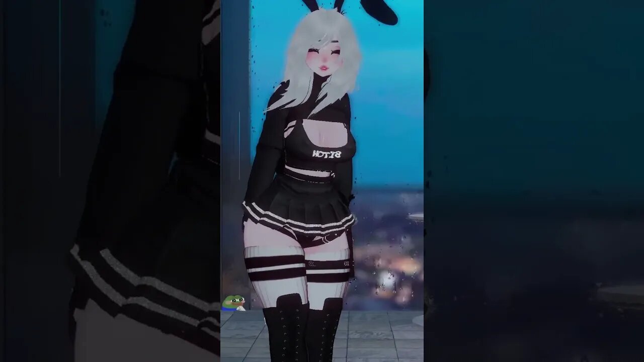 Gammainkk Scares Herself | #shorts