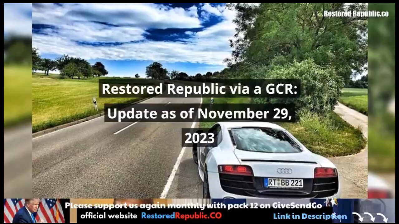 Restored Republic via GCR Update for 11.29.23