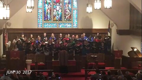 June 2017 choir