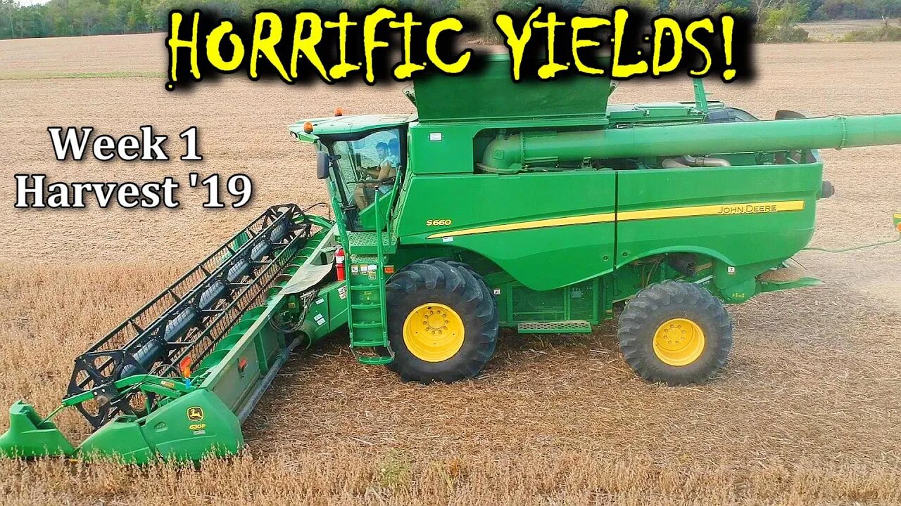 Not The Yields We Were Hoping! | Harvest ’19 – Vlog 19