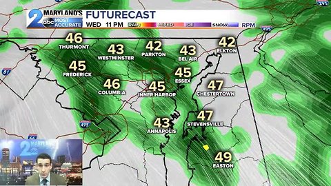 Chilly Air & Rain Returns Wednesday
