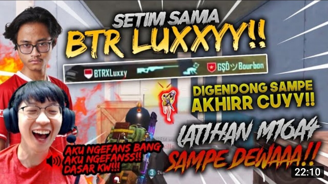 SETIM SAMA BTR LUXXY NAMANYA SAMA PERSIS!! DIGENDONG SAMPE AKHIRR!| PUBG...