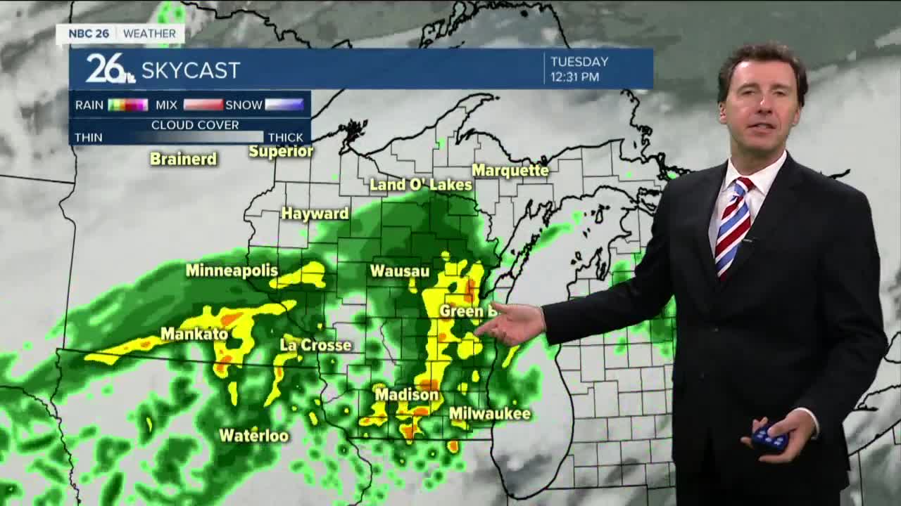 Michael Fish's NBC 26 weather forecast