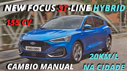 FORD FOCUS ST-LINE HYBRID - O HATCH TURBO HIBRIDO QUERIDINHO DA EUROPA