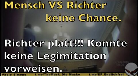 MENSCH vs RICHTER, RICHTER OHNE LEGITIMATION - DIE SCHWEIZ 🇨🇭 AUCH EIN KORRUPTER SAUHAUFEN?