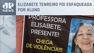 Velório de professora morta em ataque causa comoção em São Paulo