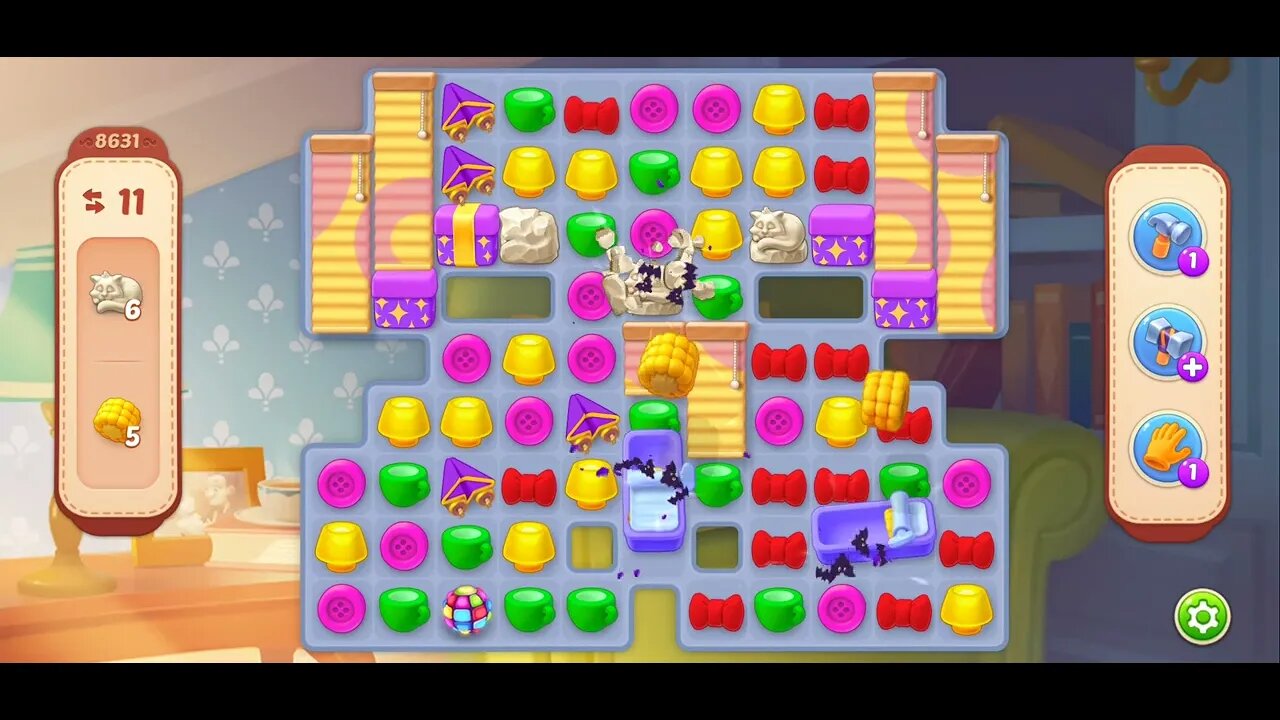 Playrix Homescapes Gameplay Walkthrough Level 8631