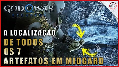 God of war Ragnarok, A Localização de todos os 7 Artefatos em Midgard | Super dica