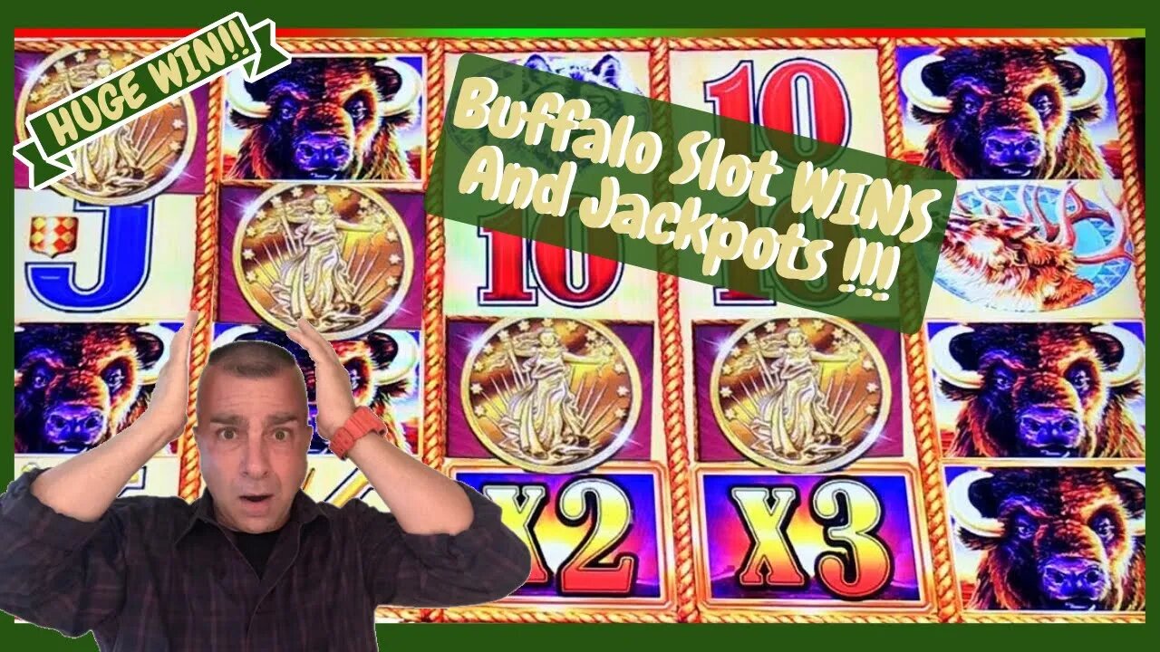 💥MASSIVE BUFFALO JACKPOTS WINS & HAND PAYS!💥