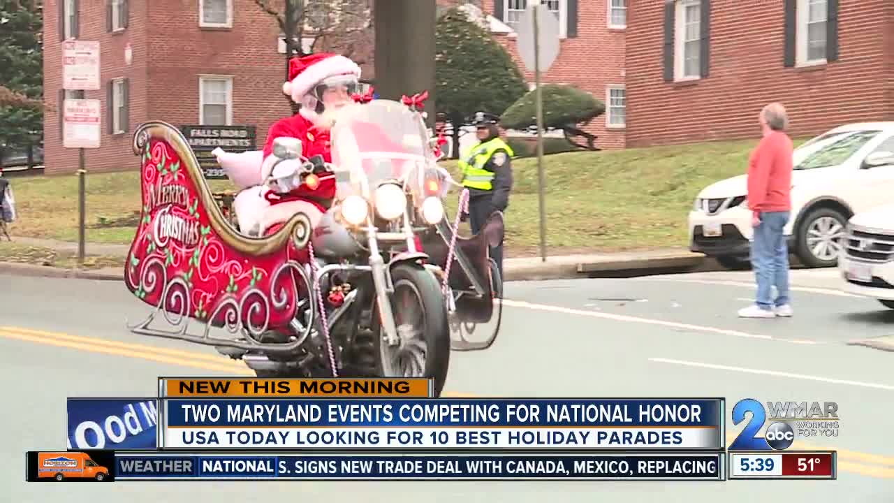 Two Maryland parades nominated for the best in the U.S.