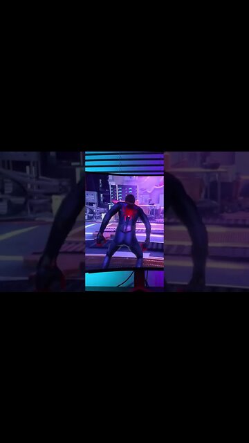 Spider-Man Miles Morales on a LG45GR95QE! See link for full video #gamingsetup #gaming #spiderman