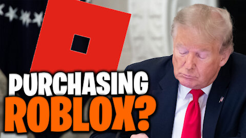 🇺🇸 Ex-president Donald Trump said he might buy Roblox!