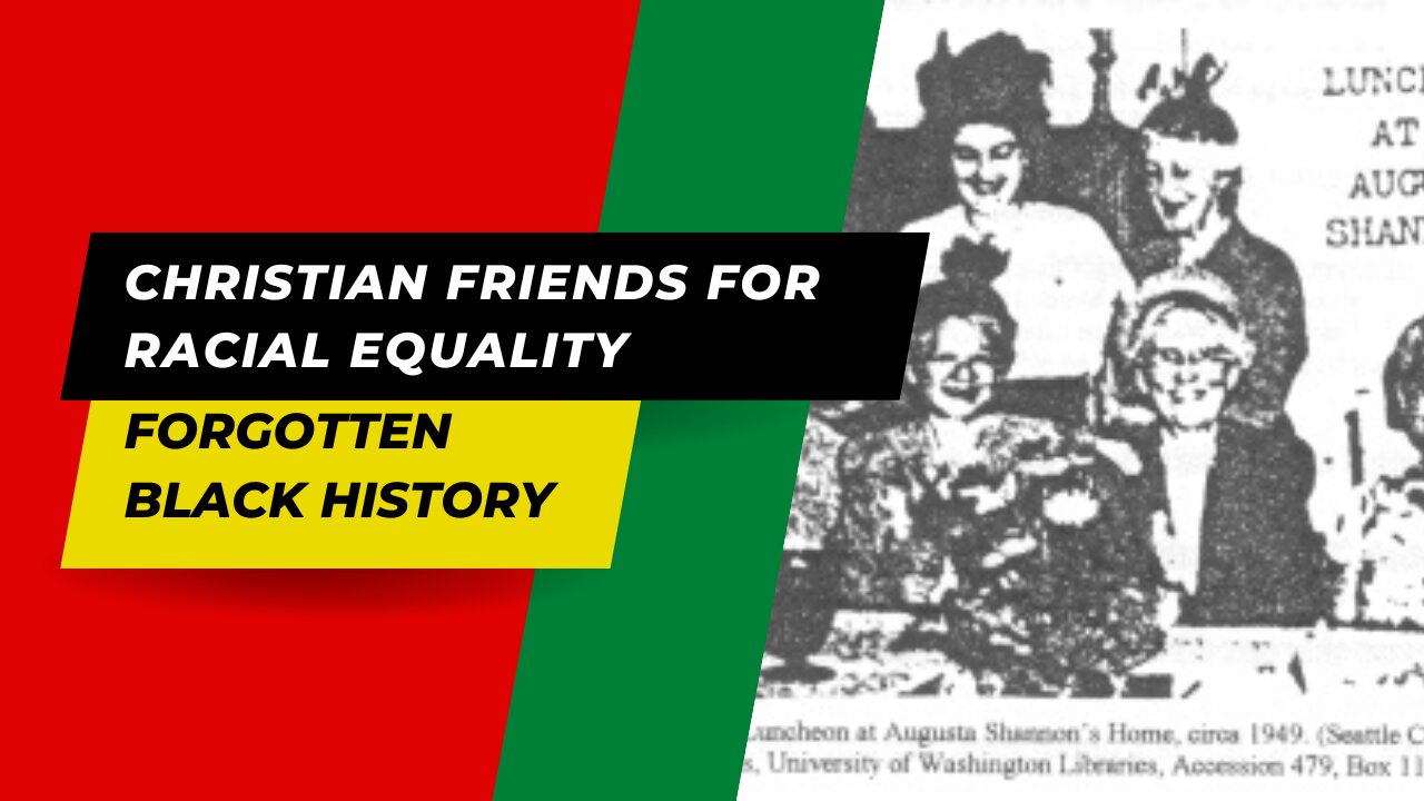 CHRISTIAN FRIENDS FOR RACIAL EQUALITY