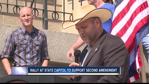 Rally at State Capitol to support second amendment