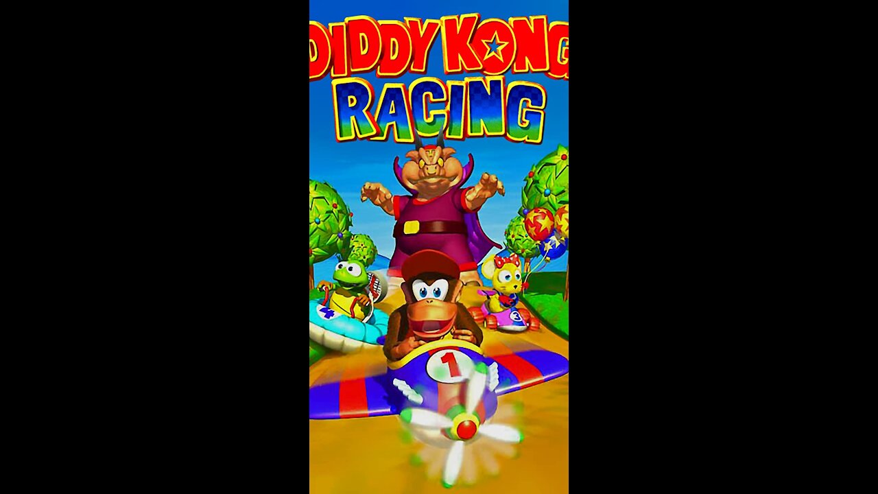 Diddy Kong racing is one of the most overrated racing games